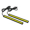 2pcs 17cm 12V White LED COB Car Auto DRL Driving Daytime Running Lamp Fog Light
