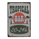 Metal Tin Sign Art Poster Plaque Pub Bar Cafe Shop Home Wall Plate Decor