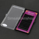 Fiber Black Eyelash Extension D Curl 0.15 Individual Semi Permanent 13mm