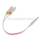 3.5mm Stereo Audio Male to 2 Female Headphone Mic Y Splitter Cable Adapter