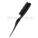Hairdressing Barber Hairstylist Styling Teasing Nylon Bristle Brush Comb