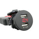 Dual USB Car Cigarette 12V Lighter Socket Splitter Charger Power Adapter Outlet