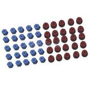 50x AC Charging Port Service Caps R134a 16mm & 13mm High Low A/C Caps