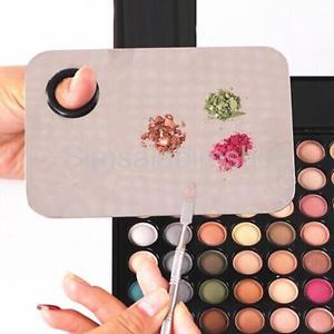 Stainless Steel Makeup Mixing Blending Palette with Spatula Cosmetic Tool