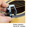 Piezo Clip On Microphone Pickup for Acoustic Guitar Violin Mandolin Ukulele NEW