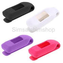 4Pack Soft Silicone Case Clasp Belt Clip Holder Case for Garmin Vivofit 3