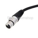 3-pin XLR Plug To Socket MIC Shielded Cable Microphone Audio Cord 1m