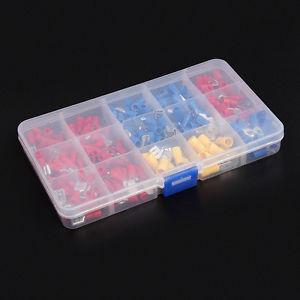 280pcs Assorted Insulated Electrical Wire Terminals Crimp Spade Connectors Set