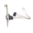 Motherboard RS232 DB9 Pin Com Port Ribbon Serial Cable Connector Bracket