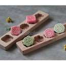 Wooden Moon Cake Mooncake Fondant Sugarcraft Cookies Mould Baking Tool