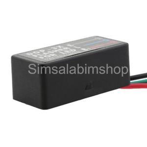 Motorcycle 100A 12V LED Brake Stop Light Strobe Flash Module Controller Box