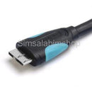 Dual USB 3.0 A Male to Micro B Y Power Data Cable Mobile Hard Disk HDD Cord