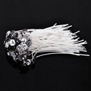 50pc Candle Wicks Cotton Core Pre Waxed With Sustainers For Candle Making 8 T0W4