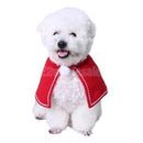 Pet Dog Cat Red Christmas Cloak Cape Xmas Halloween Holiday Costume Dress_S