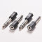 4Pcs 6.5mm 1/4 Male to 3.5mm 1/8 Female Stereo Audio Mic Plug Adapter Jack SP