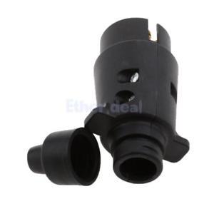 Truck Trailer Caravan 7 Way Plug Connector Socket Wiring Connection