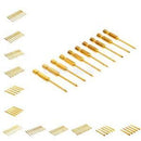 10Pcs 3mm Slotted Spear Head Tungsten Carbide Drill Bit for Mirror Ceramic