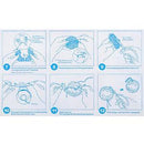 8pcs 4 Sizes Essential Pompom Maker Fluff Ball Weaver Needle Knitting Tool Xmas