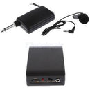 Lavalier MIC Wireless Microphone BeltPack Transmitter + 6.35mm Plug Receiver