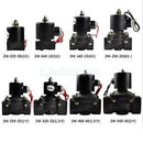 1/4" Plastic Quick Connect Electric Solenoid Valve DC12V Normally Closed