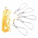 Stainless Steel Live Fish Lure Lock Belt Fishing Lock Buckle Tackle Accessories
