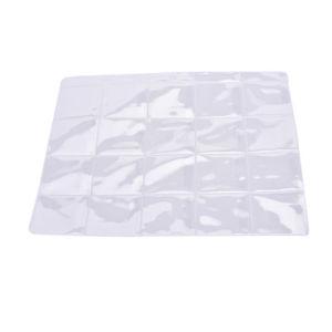 1 Sheet 20 Pockets Plastic Coin Holders Storage Collection Money Album Case SP