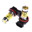 2 X High Power Led Lights 100W H8 H11 Yellow Fog Light 2828 20LED Headlight Lamp
