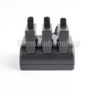Triple 3-Channel Simultaneously Fast Speed Charger For GoPro Hero 5 Camera