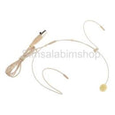 Professional Ear Hook Wired Headworn Condenser Microphone 3Pin Skin Color