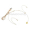 Professional Ear Hook Wired Headworn Condenser Microphone 3Pin Skin Color