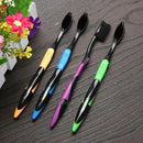4PCS Double Ultra Soft Toothbrush Bamboo Charcoal Nano Brush Oral Dental Care