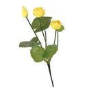Artificial Flowers Silk Flower Foral Decor Flower Table Arrangement Yellow
