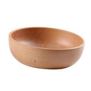 Stackable Bowl Wooden for Noodles Soup Dessert Salad Oatmeal Gruel Cereal M
