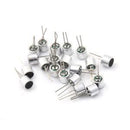 20Pcs Electret Microphone Inserts 6050 with PCB Pins Condenser sp