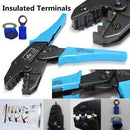 For Crimping Pliers Insulated Terminals Ratchet Tool AWG 22-10 0.5-6.0mm HS-30J