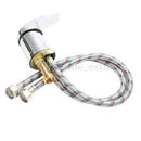 60cm Beauty Salon Shampoo Bowl Sink Hot & Cold Faucet Spray Hose Repalcement