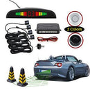 Parking 4 Sensors Car Reverse Backup Rear Buzzer Radar System Kit Sound Alarm