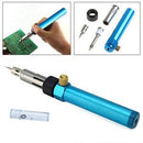 Gas Blow Torch Soldering Solder Iron Gun Butane Cordless Welding Pen Burner 3in1