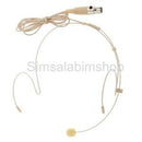 Professional Ear Hook Wired Headworn Condenser Microphone 3Pin Skin Color