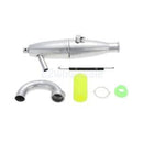 Upgrade Exhaust 81084 Pipe & Spring Fit HSP 1:8 Nitro Buggy Part BQ003 RC