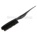 Hairdressing Barber Hairstylist Styling Teasing Nylon Bristle Brush Comb