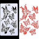 Craft Butterfly Stencils Template Painting Scrapbooking Stamps Album DIY New