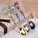 10pcs Retro Shape Handle Coffee Spoon Tea Dessert Soup Condiment Scoop