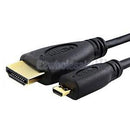 Micro HDMI to HDMI 1080P HD TV Cable Cord Adapter for Camera GoPro HD Hero 3