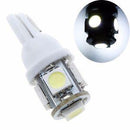 50Pcs Super White T10 Wedge 5-SMD 5050 LED Light bulbs W5W 2825 158 192 168 194