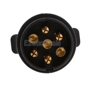 Truck Trailer Caravan 7 Way Plug Connector Socket Wiring Connection