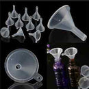 10pcs New Small Plastic For Perfume Diffuser Bottle Mini Liquid Oil Funnels Lab