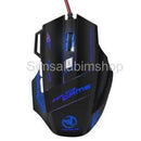 5500DPI USB Wired Gaming Mouse 7Buttons Opitical Ergonomics Laptop PC Mice