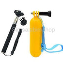 Diving Floating Bobber Hand Grip w/Screw + Handheld Monopod for GoPro HERO