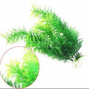 2016 Fish Tank Aquarium Decor Green Artificial Plastic Underwater Grass Plant SP